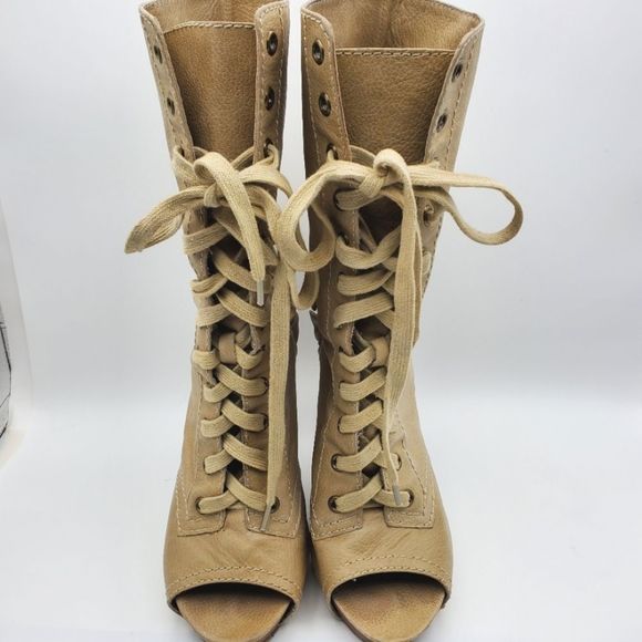 Betsey Johnson LIZZZY Open-Toe Boot S951A - Picture 2 of 8